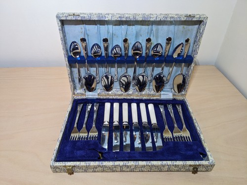 Vintage cutlery set - vintage,