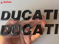 Real Carbon Fiber Fairing Tank Emblem Set for Ducati SuperSport Monster Panigale