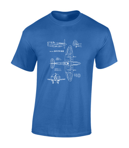 Spitfire blueprint mens - blueprint, t