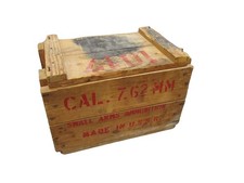 Army Vintage USSR Wooden Crate