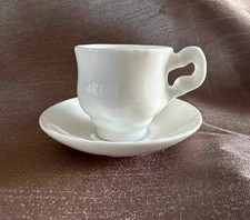 White fine bone china