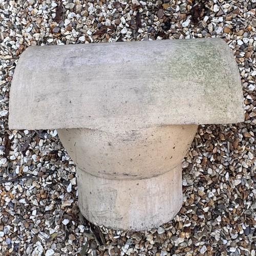 Chimney pot rain cowl anti - pot,