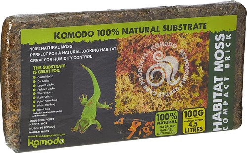 Komodo habitat moss brick - habitat,