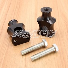 Hot Black 1" Motocycle