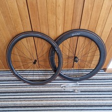 Hunt 36/50 Aero Carbon Wheelset Tubeless Ready Rim Brake 11 speed