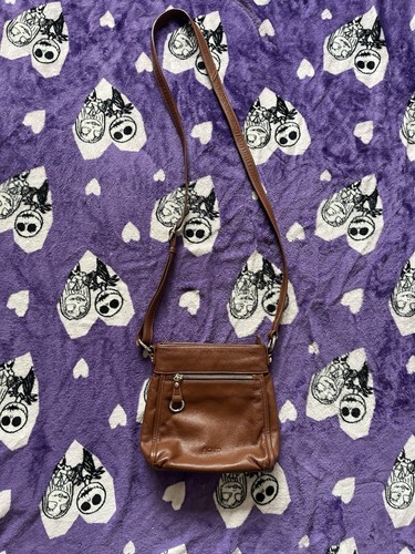 Picard brown leather crossbody - picard,