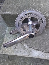 Shimano 105 Double Crankset 175mm Arms 52/38 Chainrings C. Pics Cond Collect/p&p