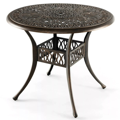 Outdoor table round garden - table,