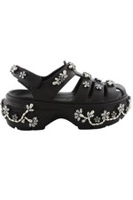 Simone Rocha + Crocs Black