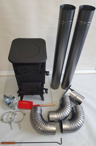 Wood log burner stove - log,