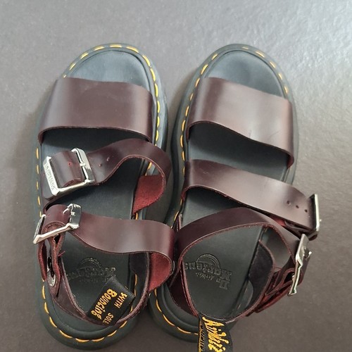 Martens burgundy leather - martens,