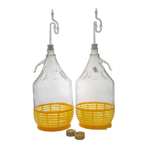 Glass demijohn bottle - 5l,