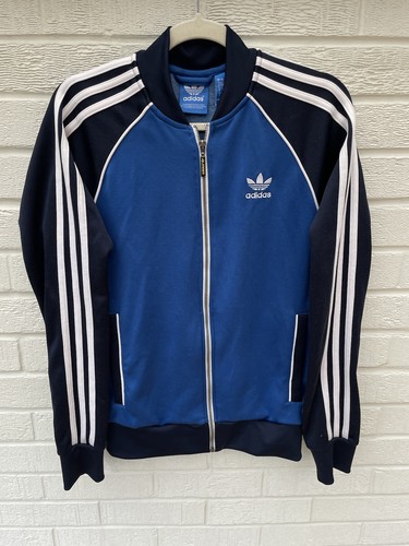 Adidas jacket mens small blue - mens,
