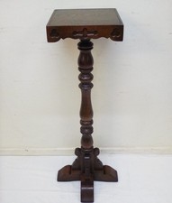 Old Charm Oak Plant / Torchere