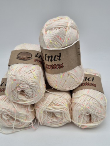 Inci cotton knitting yarn - inci, dk
