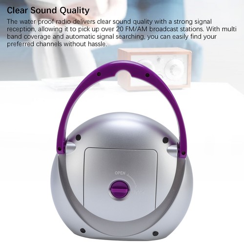Water proof shower radio - —water,
