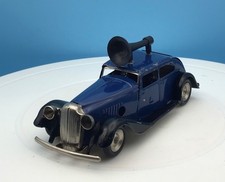 TRIANG MINIC CLOCKWORK POLICE TRAFFIC CONTROL CAR