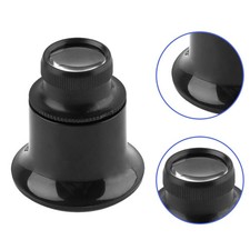  2 Pcs Jewelry Repair Magnifying Glass Jewellers Magnifier Handheld