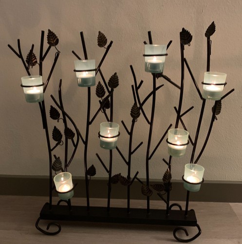 Decorative fire screen candle - fire,