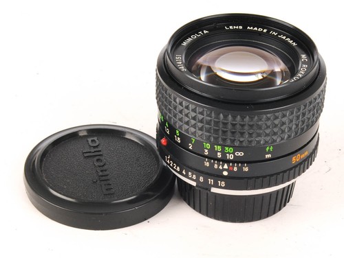 Minolta 50mm pf standard - minolta, f1.4