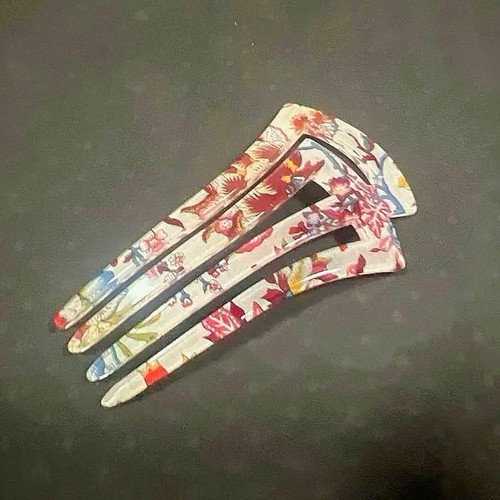 Flower pattern clear - clear, 3