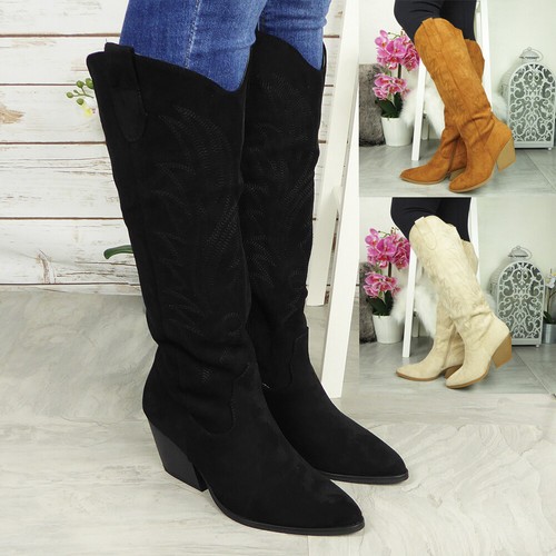 Ladies cowboy wide - cowboy, mid