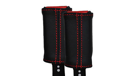 Red stitching fits - red,
