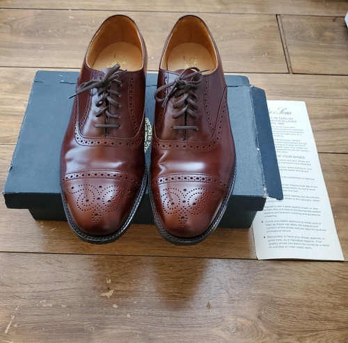 Loake oban brown semi - oban,