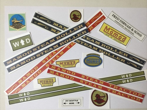Decals 2 model - decals, (transfers)