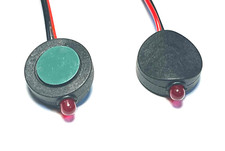 Meta Motorcycle/Car Alarm Replacement Later Type Easyfit LED  2 pack  (Ref:B19)