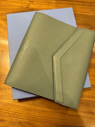 Smythson notebook cover - smythson, a5