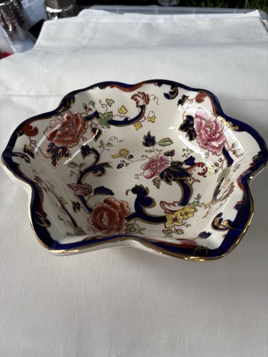 Masons blue mandalay fluted - blue,