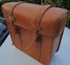 faux leather bicycle bag