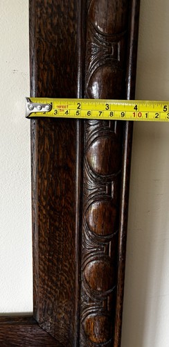 Antique oak picture frame - antique,