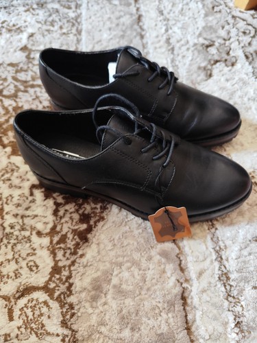 Leather lace shoes size - leather,