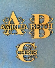 Personalised Wooden Monogram