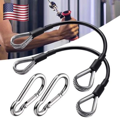 2pcs gym cable - 2pcs, extension