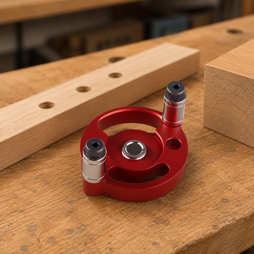 Self centering dowel drill - centering,
