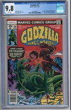 Godzilla #10 NEWSSTAND CGC 9.8