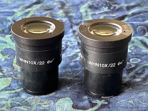 Pair olympus microscope - of,