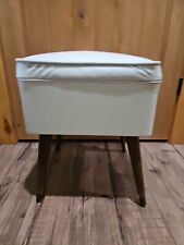Singer Sewing Bench Foot Stool Storage Compartment Mid Century Modern MCM Retro
