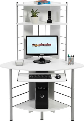 Corner computer desk with - corner,