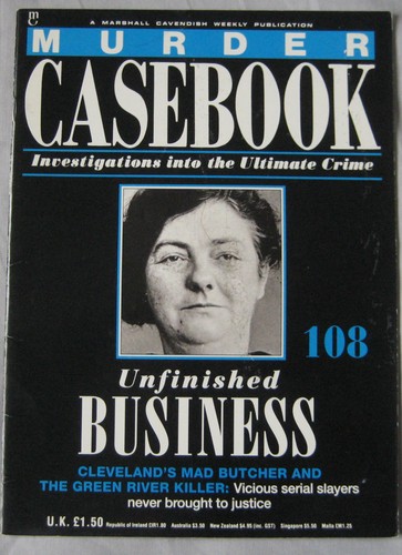 Murder casebook issue 108 - murder,