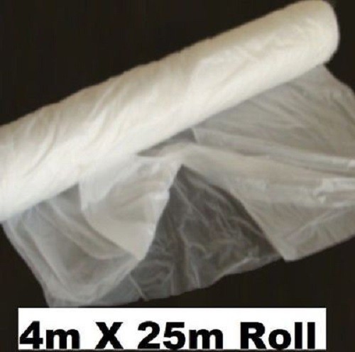 Polythene dust sheet - on, roll