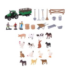 42Pcs Farm Animal Figures Toy
