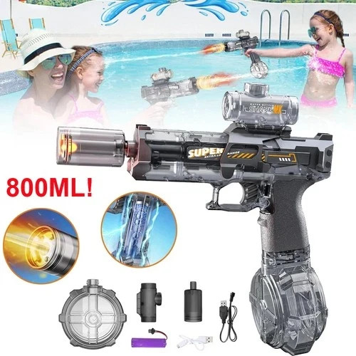 Electric water gun 36ft range - water,