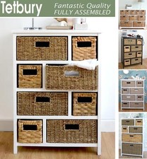 Storage Unit Wicker Basket