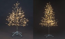 Christmas Tree LED Champagne Twig Tree - Outdoor/Indoor - Warm White