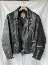 vintage LEWIS LEATHERS AVIAKIT biker leather jacket motorcycle black M 40-42?