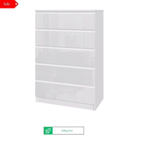 Sleek high gloss drawer - sleek,